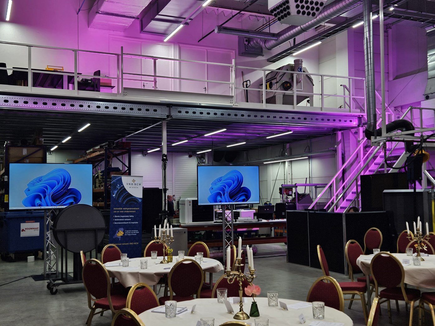 Het R&D Lab als dinnerlocatie